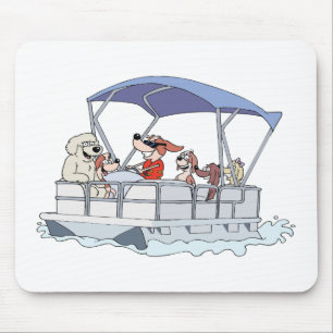 Ponton-Boot Mousepad