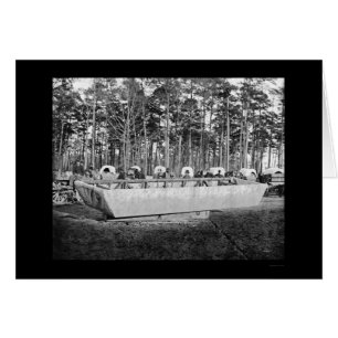 Pontoon Boat at Rappahannock Station, VA 1864