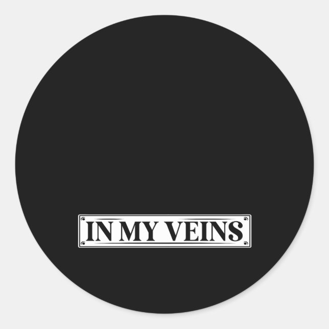 Pontoon Boat Boating Ship Captain Sailing Pontooni Runder Aufkleber (Vorderseite)