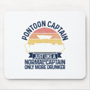 Pontoon Boat Funny Gift Mousepad