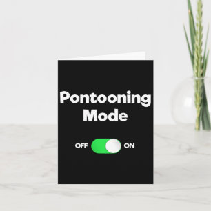 Pontoon Boating Funny - Pontooning Mode Karte