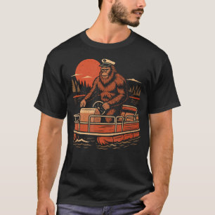 Pontoon-Boot-Shirt Für Männer Pontoon Captain T-Shirt