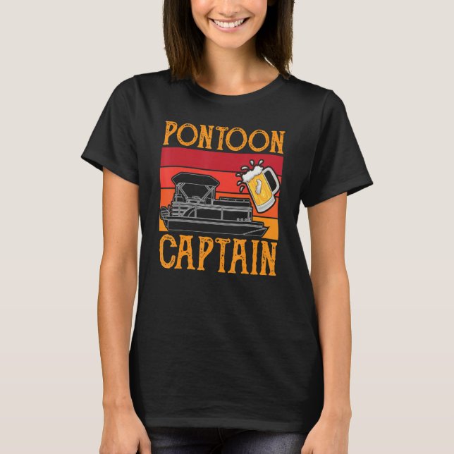 Pontoon Captain T-Shirt (Vorderseite)