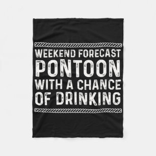 Pontoon Pontooning Pontoon Boat Lake Festival Fleecedecke
