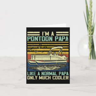 Pontoonboot Kapitän Papa Gag Pontoonfahren Booti Karte