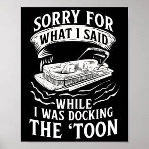 Pontooning Montoon Pantoon Pontoon Pontoon Poster