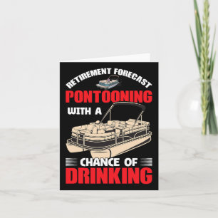 Pontooning zum Trinken - müde Karte