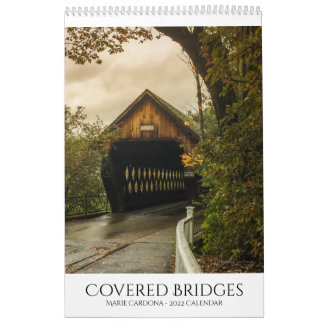 Ponts couverts - Marie Cardona - Calendrier 2022