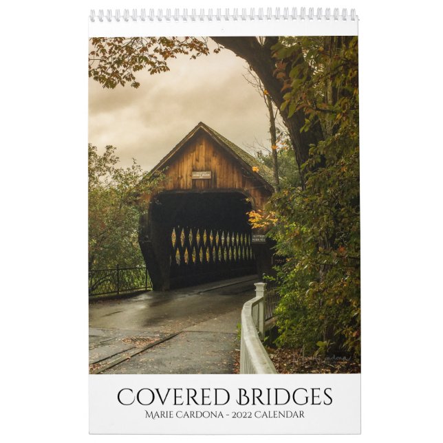Ponts couverts - Marie Cardona - Calendrier 2022 (Protection)