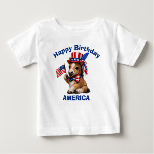 Pony (5l) Patriotisches Kinder T-Shirt