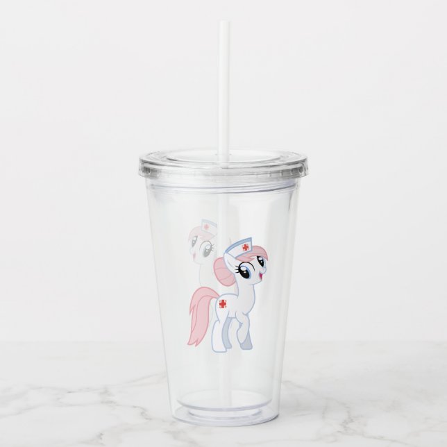 Pony Acryltrinkbecher (Vorderseite)