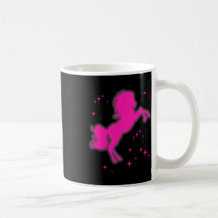 Pony and Heelses Lover Pink Girls Clubs Disco Birt Kaffeetasse