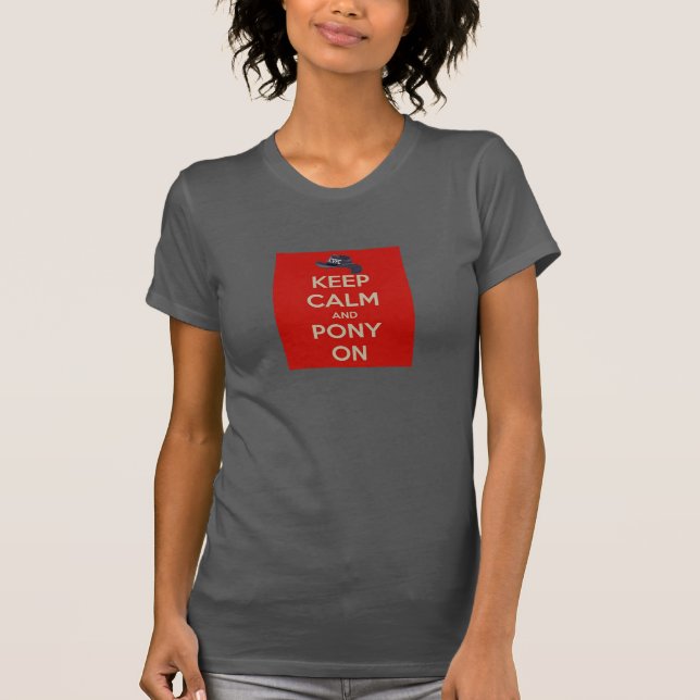 PONY AUF CVFC T-Shirt (Vorderseite)