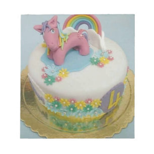 Pony cake 1 notizblock