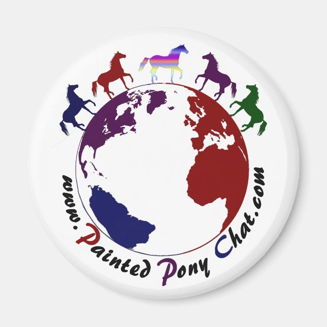 Pony Chat Magnet (Vorne)