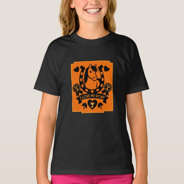 Pony Club Rider T-Shirt (Vorderseite)
