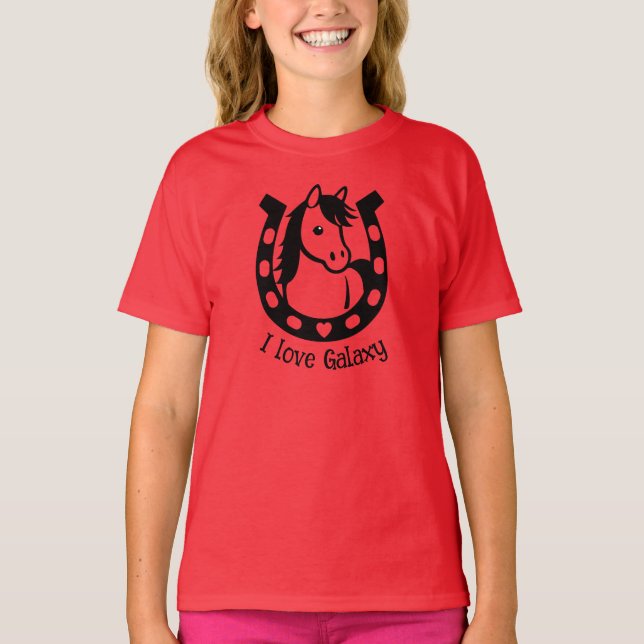 Pony Club Rider T-Shirt (Vorderseite)