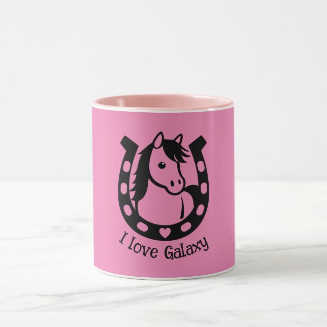 Pony Club Rider Tasse (Zentrum)