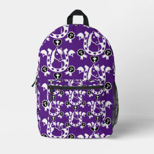 Pony Dressage Wohngestaltung Bedruckter Rucksack