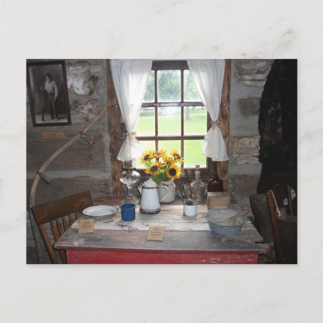 Pony Express Station, Dining Area, Göteborg, NE Postkarte (Vorderseite)