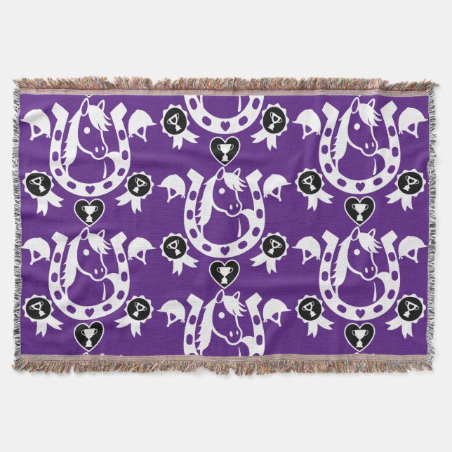 Pony Horse Zuhause Decke (Vorderseite)