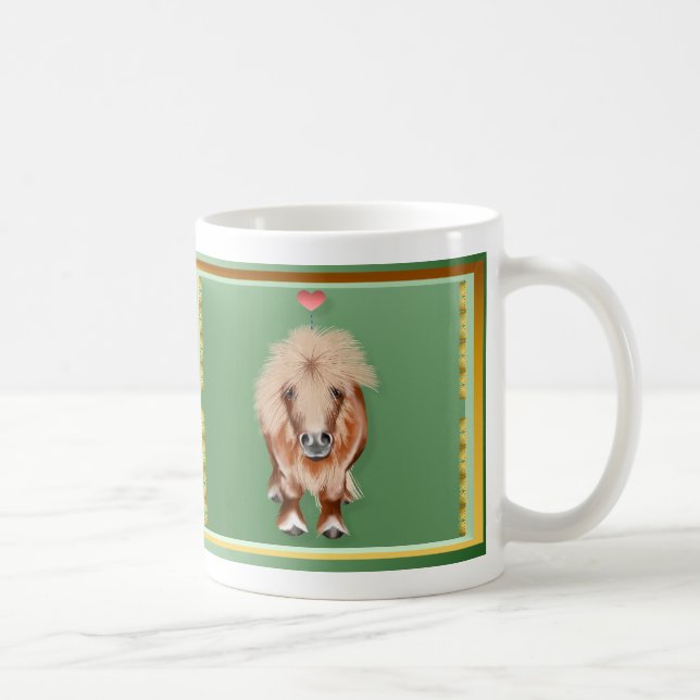PONY KAFFEETASSE (Rechts)