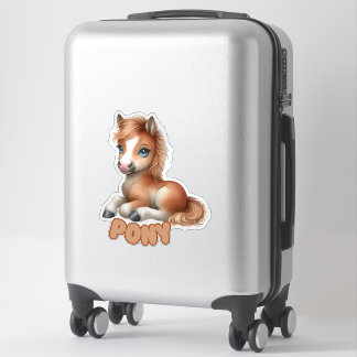 PONY - KINDERZIMMER STICKER