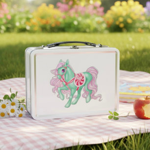 Pony Metal Lunch Box