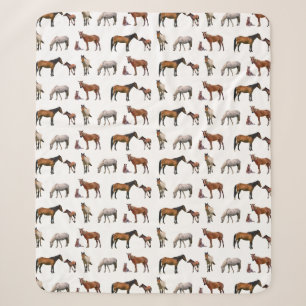 Pony Party Sherpa Decke (Farbe wählen) Sherpadecke