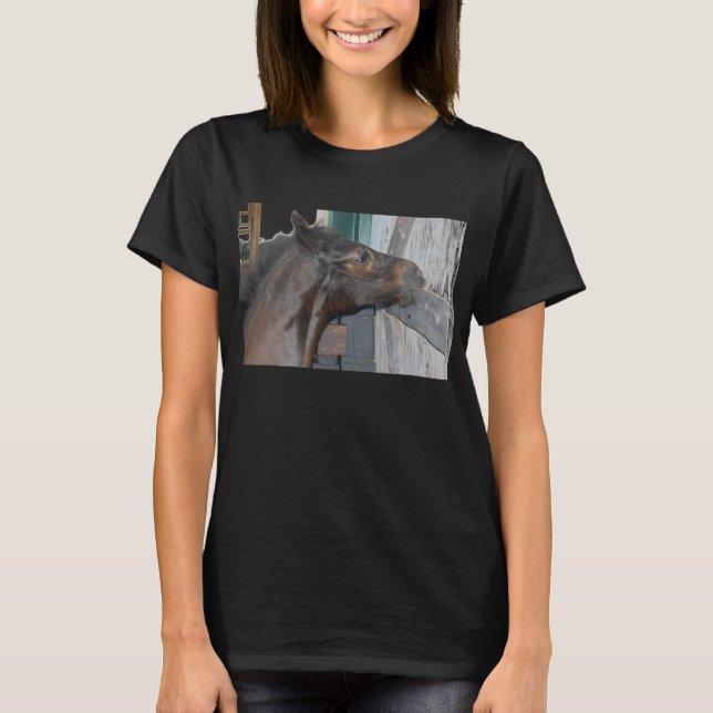 Pony/Pferd T-Shirt (Vorderseite)