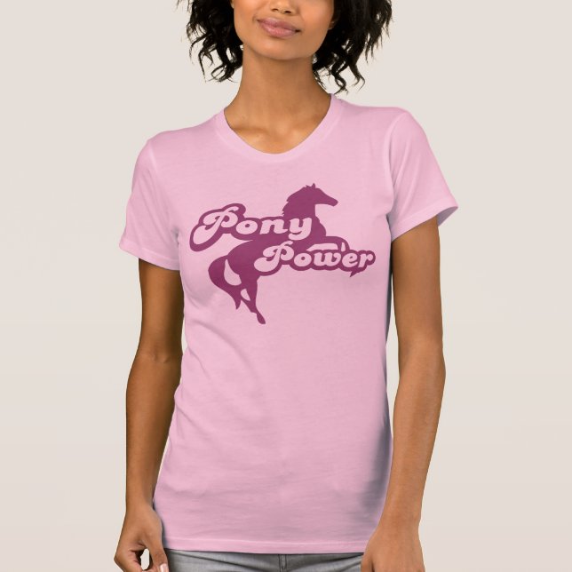 Pony Power T-Shirt (Vorderseite)