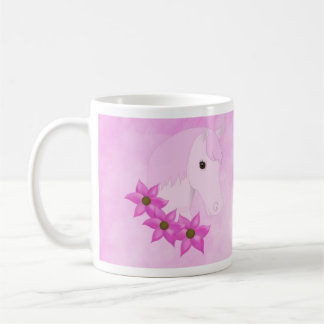 Pony rose & Fleurs Mug