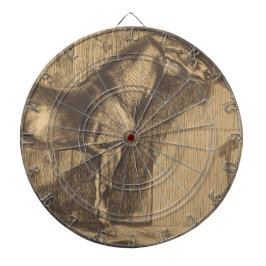 Pony-Sketch (von Paul-Albert Besnard) Dartscheibe