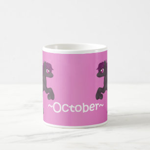 Pony-Tasse Oktobers Birthstone Pegasus Kaffeetasse