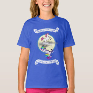 Pony/Unicorn "wie Sie mich" Mädchen-T - Shirt