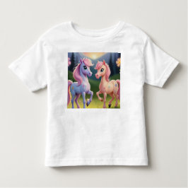 Ponyfreunde Kleinkind T-shirt
