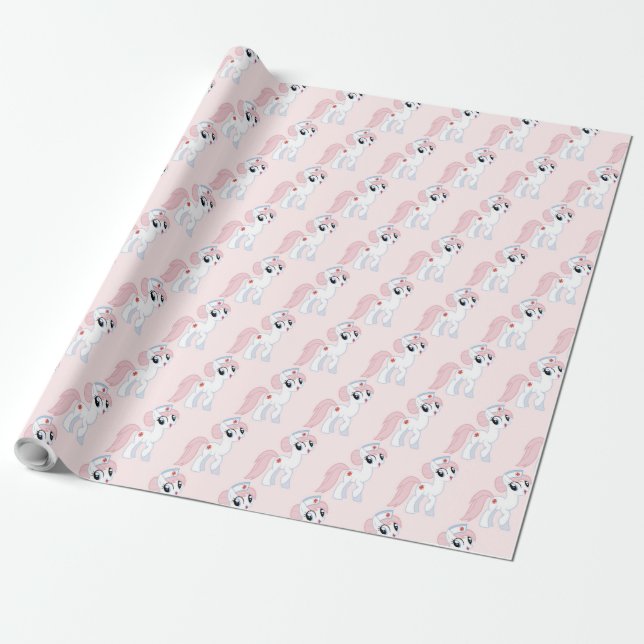 Ponys Geschenkpapier (Ungerollt)