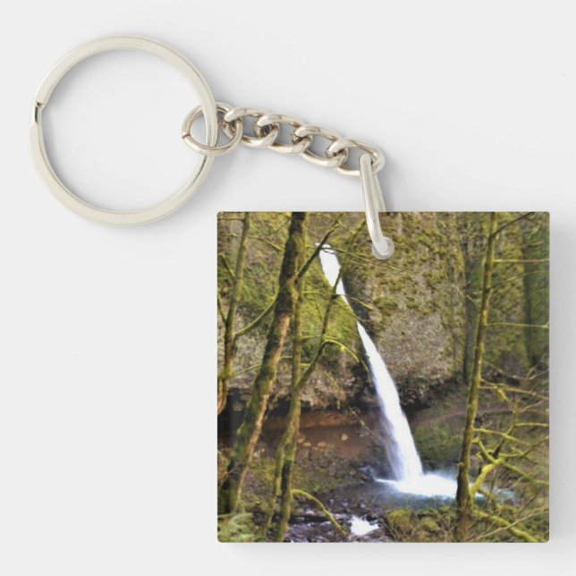 Ponytail Falls, Oregon Schlüsselanhänger (Vorderseite)