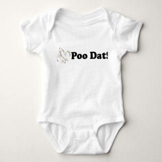 Poo Dat das Dat Baby Strampler