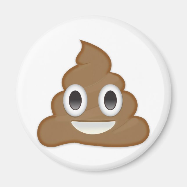 Poo Emoji Magnet (Vorne)