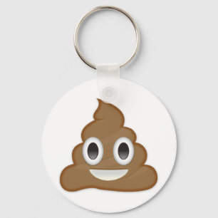 Poo Emoji Schlüsselanhänger