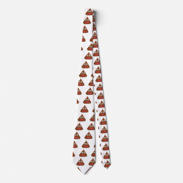 poo emojis krawatte (Vorderseite)
