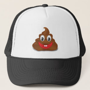 poo emojis truckerkappe