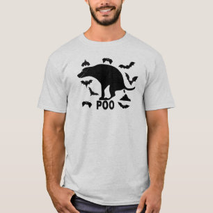 Poo Halloween Hund T-Shirt
