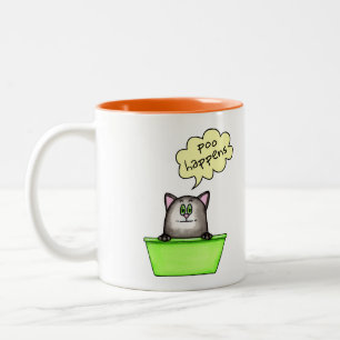 Poo Happens Tasse