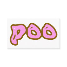 Poo/shill Business Card