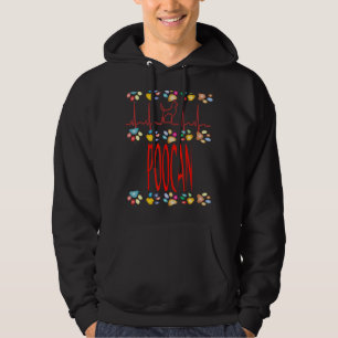 Poocan I Liebe My Poocan Bichon Frise + Poodle Hoodie