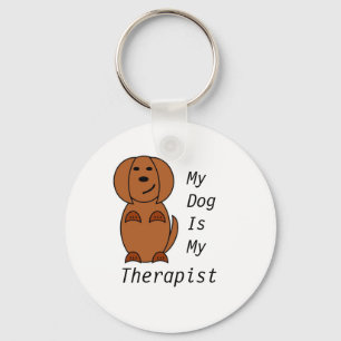 Pooch Therapy Keyring Schlüsselanhänger