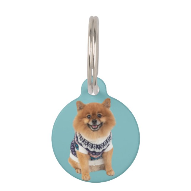 Poochie Dog Sweater | Haustiermarke (Vorderseite)