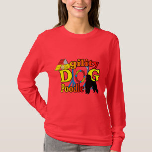 Poodle Agility Geschenke T-Shirt
